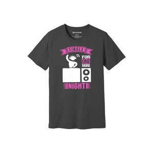 Camiseta de tela de algodón 100% con estampado de temas de fiesta 160-180 a GSM pesado 12 colores disponibles Personalice su propio diseño y colocación - Product Image 1