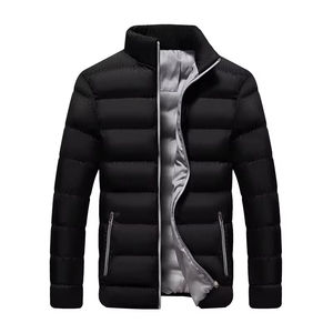 Chaqueta Acolchada Gruesa de Invierno para Hombre, Transpirable y de Secado Rápido, Estilo Urbano, Color Personalizado, Relleno de Poliéster de 300g, Tallas Grandes - Product Image 2