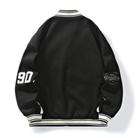 NOUVEAU VARSITY COLLEGE POUR HOMME VESTE PERSONNALISER LOGO BRODERIE BODY MANCHES HIGH SCHOOL VARSITY JACKET POLYESTER, LAINE, CUIR