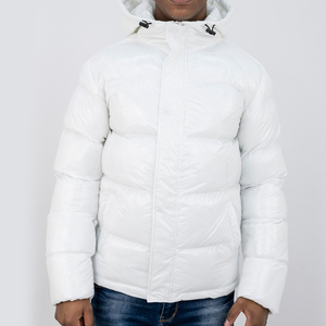 Custom Eco-Friendly Breathable Windproof Puffer Jacket <b>Bubble</b> <b>Coat</b> Thick Polyester Fiber Winter Parka for Men Women - Product Image 1