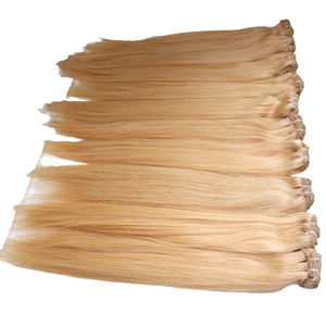 เครื่องยืดผมมนุษย์แบบลอนคลื่น BT ผมลอนคลื่นลึก Yaki Fumi สีบลอนด์ผมคนแท้จากเวียดนาม - Product Image 4