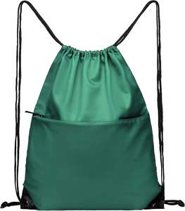 Sac de sport à cordon de haute qualité en nylon écologique imperméable avec coutures renforcées pour la salle de sport, les voyages et un usage quotidien - Product Image 5
