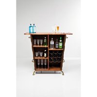 Comptoir de bar industriel en gros, en cuir de haute qualité et bois de manguier, écologique et durable pour café, restaurant, boîte de nuit, espace de fête