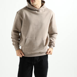 เสื้อกันหนาวมีฮู้ดสำหรับผู้ชายเสื้อกันหนาวมีฮู้ดแนวสตรีทของผู้ชายโลโก้ตามสั่ง - Product Image 2