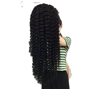 Tendance chaude perruque frontale cheveux bouclés 100% cheveux humains naturels pour les filles de cheveux humains vietnamiens - Product Image 1