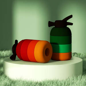 Jouets d'empilage pour bébé en silicone de qualité alimentaire sans BPA, nouveaux arrivages, vente en gros personnalisée, âges de 2 à 4 ans - Product Image 5