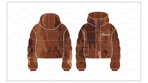 Chaqueta acolchada para clima caliente Logotipo personalizado Burbuja Hombres Rompevientos Ropa Hombres Chaqueta acolchada - Product Image 2