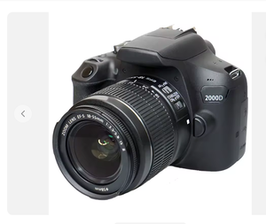 Cámara DSLR Profesional Rebel T7 2000D con Lente de 18-55 mm, Wi-Fi Integrado, Sensor CMOS de 24.1 MP, Videos Full HD, Recargable - Product Image 4