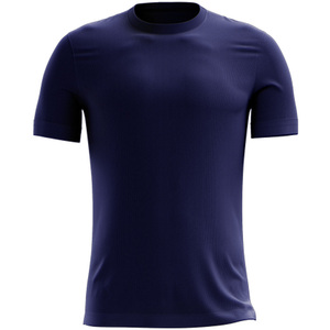 T-shirt uni 100% coton pour homme, confortable, grande taille, coupe ample, vêtements décontractés pour homme, imprimé, prix bas - Product Image 4