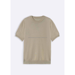 Camiseta de punto para hombre-Top de punto transpirable con estilo Nuevo diseño 2024 - Product Image 1