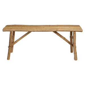 Juegos de mesa cuadrada de bambú, 4 sillas con respaldo, muebles plegables de bambú, mesas de mimbre de bambú para el hogar y el jardín - Product Image 2