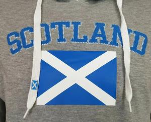 Bandera de país impresa de talla grande, sudaderas con capucha para hombre de peso pesado, venta al por mayor, sudaderas con capucha para hombre de gran tamaño de algodón pesado lavado Vintage - Product Image 4