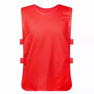 Baberos de fútbol multicolores de poliéster personalizables de alta calidad, chaleco de entrenamiento Reversible para conjunto de fútbol, camiseta de fútbol de estilo - Product Image 5