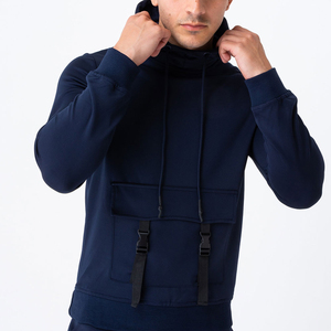 2025 hombres verano Color sólido Sudadera con capucha conjunto corto 2 piezas ropa de calle personalizada transpirable hombres sudaderas con capucha pantalones cortos conjuntos OEM mantenido - Product Image 6