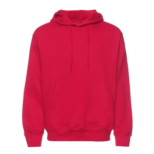 Hommes 100% coton blanc épais français éponge luxe qualité poids lourd surdimensionné ajustement impression personnalisée logo hommes - Product Image 3