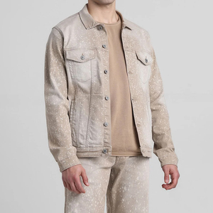 Nouvel arrivage d'ensemble de shorts boutonnés en denim ensemble de shorts grande taille pour hommes de haute qualité ensembles courts personnalisés de plein air à la mode estivale - Product Image 6