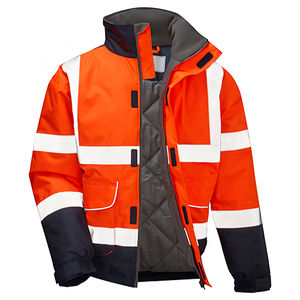 Veste de sécurité respirante pour homme de qualité supérieure, à séchage rapide, imperméable, en polyester, avec étiquette privée pour une utilisation en extérieur - Product Image 5