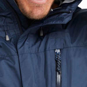 Veste d'extérieur coupe-vent élégante pour hommes légers pour la course à pied randonnée décontracté mode de rue col à capuche saison d'hiver - Product Image 3