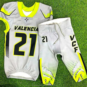 Camisetas de Fútbol Americano Estampadas y Transpirables de Diseño OEM, Uniformes Ligeros de Spandex/Poliéster de Secado Rápido y Antibacterianos - Product Image 4