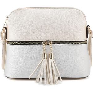 Bolso Bandolera de Piel Sintética con Textura Granulada para Mujer, Bolso de Hombro Simple y Elegante para Uso Diario - Product Image 3