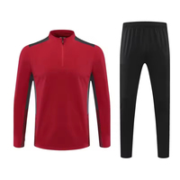Survêtement de football personnalisé pour hommes avec logo, respirant, léger, manches longues, nouvelle collection, vêtements de sport confortables, veste de club