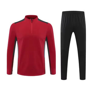 Venta al por mayor de chándal de fútbol de manga larga para hombre con logotipo personalizado recién llegado ropa deportiva cómoda chaqueta de Club para deportes de verano - Product Image 4