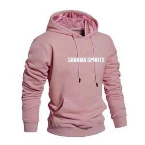 Sudadera con Capucha de Manga Larga para Hombre, de Alta Calidad, Antibolitas, con Logotipo Personalizado al por Mayor, Gruesa, para Deportes de Invierno, Gimnasio, Otoño - Product Image 1