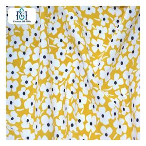 Tùy chỉnh nhiệt đới in hoa trên Poly Tela 4 bốn cách căng polyester Elastane <span class=keywords><strong>Spandex</strong></span> in vải cho Ăn mặc - Product Image 5