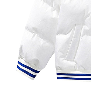 Vêtement de sport pour temps froid Export 2026 Qualité supérieure Veste matelassée varsity pour homme Veste matelassée décodée Veste matelassée pour homme Vêtement pour homme Meilleure vente - Product Image 5