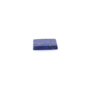 Pierre précieuse naturelle Lapis Lazuli bleu de 5,07 carats, facettée, rectangulaire, de haute qualité, calibrée, créée en laboratoire, traitée thermiquement et polie - Product Image 3