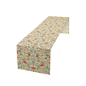 Exportateur indien Meilleure vente Chemin de table 100% coton brodé au design personnalisé avec logo - Product Image 1