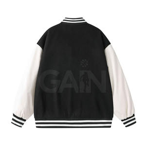 Veste d'hiver Lettermen confortable sur mesure pour hommes Veste Lettermen à manches longues à vendre - Product Image 2