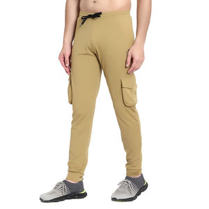 Pantalones Cargo de secado rápido ligeros ajustados de alta calidad para hombre, decoración de botones con múltiples bolsillos, Color de piel de talla grande para adultos - Product Image 5