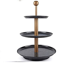 Meilleure vente support à gâteau en métal antique en fer fini à la main avec de nouveaux outils de gâteau de conception pour l'exportation de gros - Product Image 1