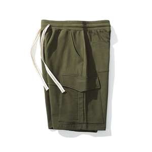 กางเกงวอร์มทรงตรงผู้ชายขาสั้นลำลองสไตล์อเมริกันแฟชั่นฤดูร้อน - Product Image 4