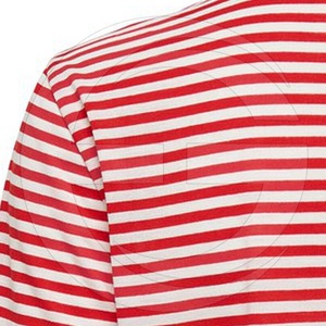 Camiseta sencilla informal de algodón para mujer, con cuello redondo Camiseta cómoda, Top corto de algodón para mujer, camiseta rosa - Product Image 3