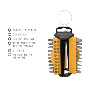 Set di Punte da 1/4" con Adattatore, 35 Pezzi - Product Image 3
