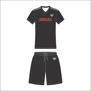 Men's Breathable Quick Dry Soccer Training Jersey Custom Printed Team <b>Name</b> Logo Short Sleeve Uniform Set 100% Polyester Custom - Product Image 5