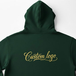 Sweat à capuche pour homme avec logo personnalisé, polaire doux, chaud et confortable, parfait pour la marque, les vêtements d'équipe, la mode décontractée et streetwear - Product Image 4