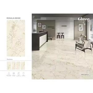 Calacatta พื้นหินอ่อนพอร์ซเลน600x1200กระเบื้องเคลือบสีขาวกระเบื้องพอร์ซเลน - Product Image 6