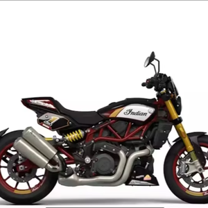 มอเตอร์ไซค์ครุยเซอร์ SUPER 2025 FOR-Indi-an รุ่น FTR X RSD Super Hooligan สีดำเมทัลลิก พร้อม Super Hool สำหรับขาย - Product Image 1