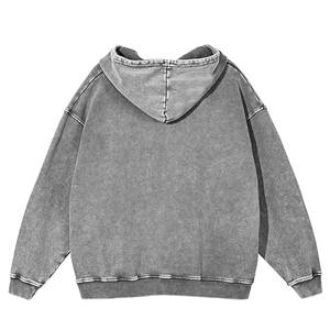 เสื้อฮู้ดสวมหัวของผู้ชายเสื้อสเวตเชิ้ตผ้าฝ้าย100% นิ่มพิเศษซักกรดออกแบบสำหรับฤดูหนาวตามสั่ง - Product Image 3