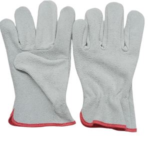Meilleure vente de gants de travail en cuir de mouton fendu de haute qualité en peau de vache XL étanche toute protection soudage large gamme de couleurs - Product Image 1