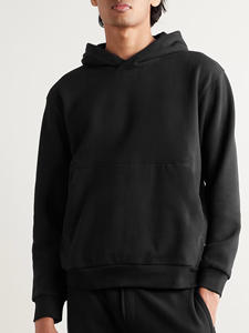 เสื้อฮู้ดดี้ผู้ชายผ้าฟลีซคอตตอน 100% หนานุ่ม ลายตัวอักษรแบบกำหนดเอง ดีไซน์ลำลองสำหรับฤดูใบไม้ผลิ ไม่มีเชือกผูก ผลิตภัณฑ์ที่ดีที่สุดจาก Ako - Product Image 2