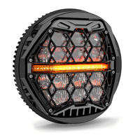 Nuevo Faro LED para Motocicleta de 60W 32V 5.75 Pulgadas 6500K 4800 Lúmenes Diseño de Panal EMARK DOT