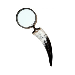 Magnifying <b>Glass</b> with Brass Handle Handheld Magnifying <b>Glass</b> Lens Antique Magnifier <b>Reading</b> Inspection Coin - Product Image 5