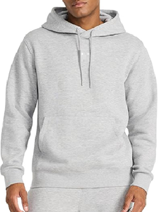 Sweat à capuche pour homme, coupe standard, tissu polaire en coton-polyester de poids moyen - Product Image 3
