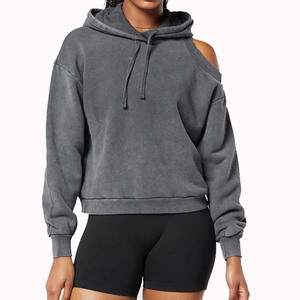 Sudaderas con capucha para mujer Ropa de mujer de calidad premium Sudaderas con capucha Ropa informal Superventas 2025 Transpirable OEM Jersey de contraste para mujer - Product Image 6