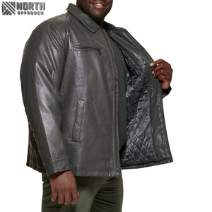 Chaqueta de piel de oveja de ajuste holgado para hombre de alta calidad camuflaje impermeable a prueba de viento nueva moda estilo callejero motocicletas - Product Image 2