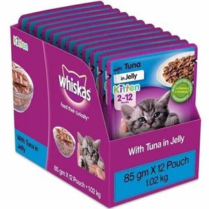 Whiskass สารแต่งกลิ่นทูน่าสำหรับผู้ใหญ่1.2กก. แห้งอาหารแมว - Product Image 2